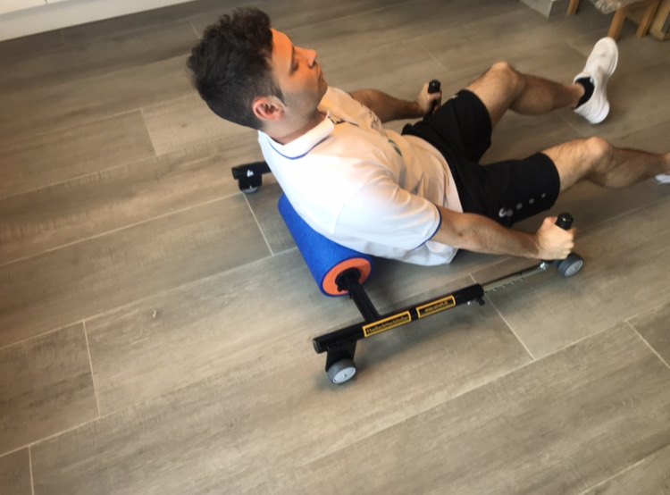 The BackNeckRoller – Anwendung im oberen Rückenbereich